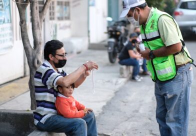 Célula Covid-19 de Ecatepec entrega cubrebocas a más de 3 mil ciudadanos amonestados