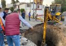Gobierno de Ecatepec trabaja en la reparación de socavón que se formó en vialidad estatal