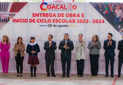 Inauguran Obras Educativas en el Inicio  Ciclo Escolar en Coacalco